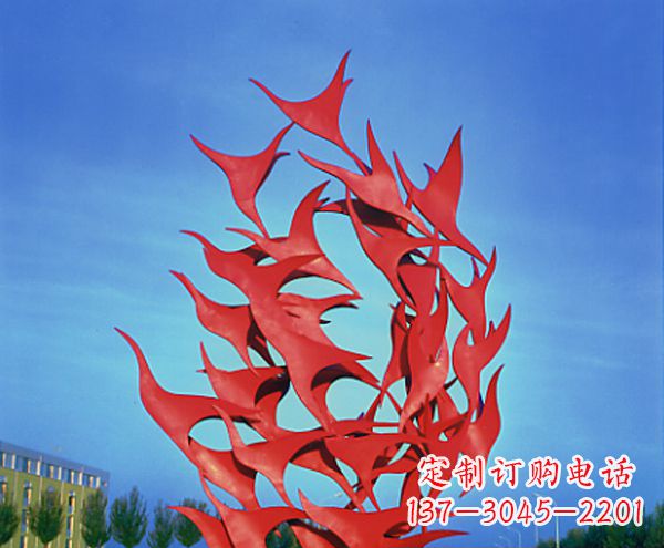 绵阳立体不锈钢大雁雕塑