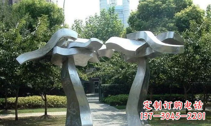 绵阳不锈钢拱门定制雕塑
