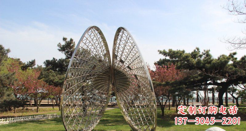 绵阳做工细腻的不锈钢抽象雕刻扇贝雕塑