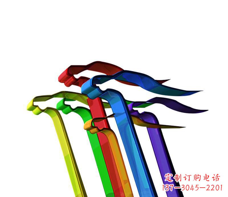 绵阳欣赏性强的不锈钢飞翔飘带景观雕塑