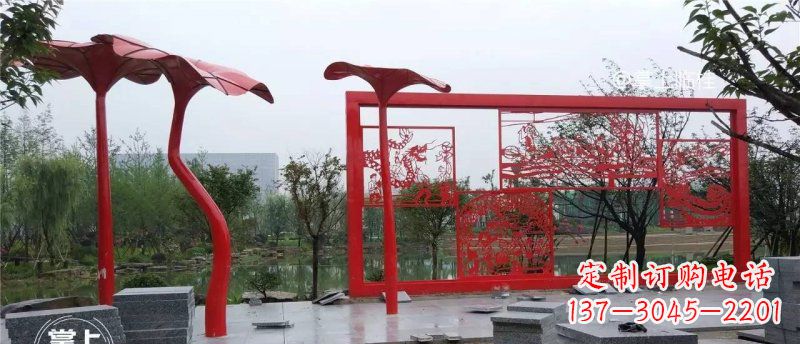 绵阳不锈钢龙凤雕塑