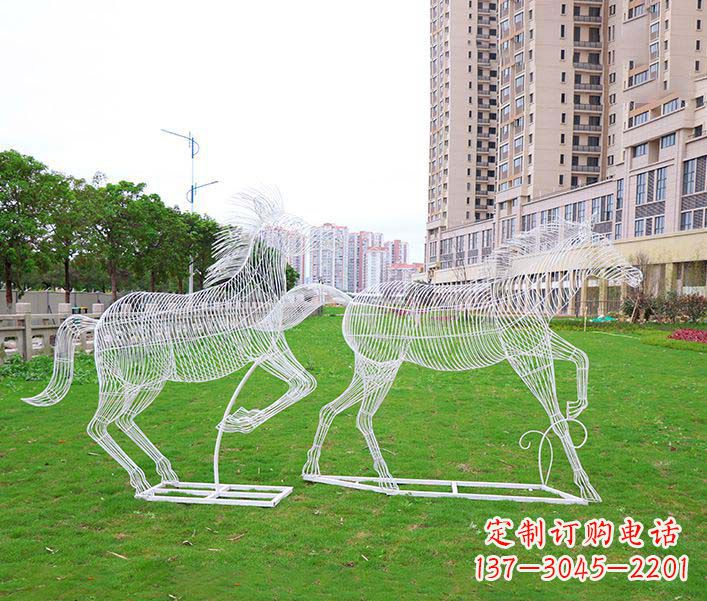 绵阳不锈钢马雕塑