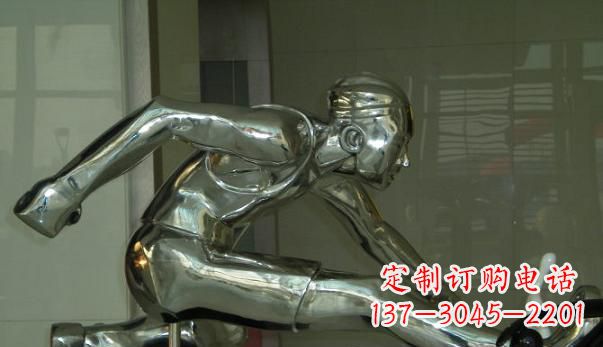 绵阳不锈钢运动员雕塑