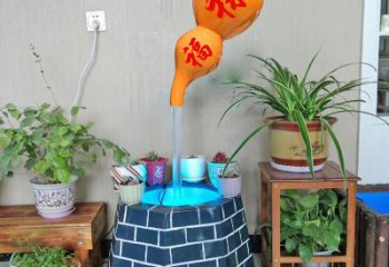 绵阳福禄葫芦艺术陶瓷雕塑