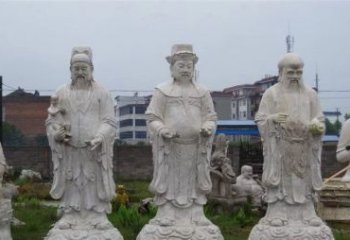 绵阳福禄寿神像石雕定制服务