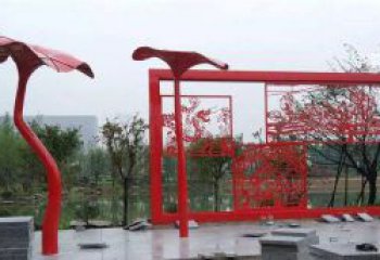 绵阳不锈钢龙凤雕塑