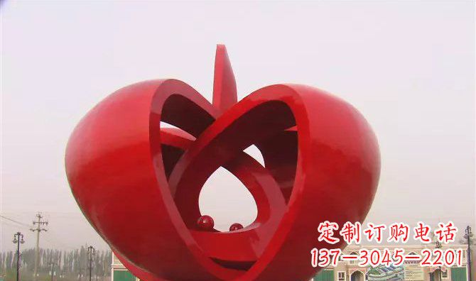 绵阳果实不锈钢雕塑