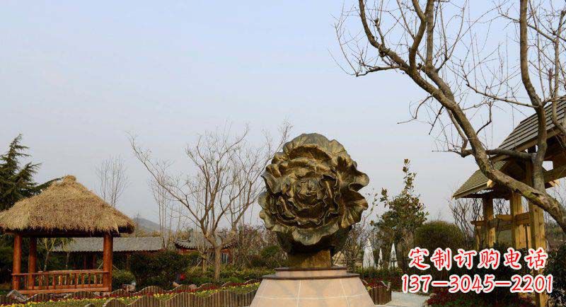 绵阳公园大白菜景观铜雕