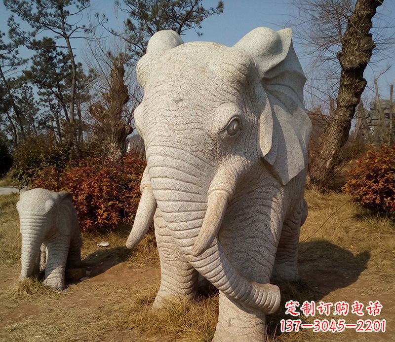 绵阳精美大象雕塑