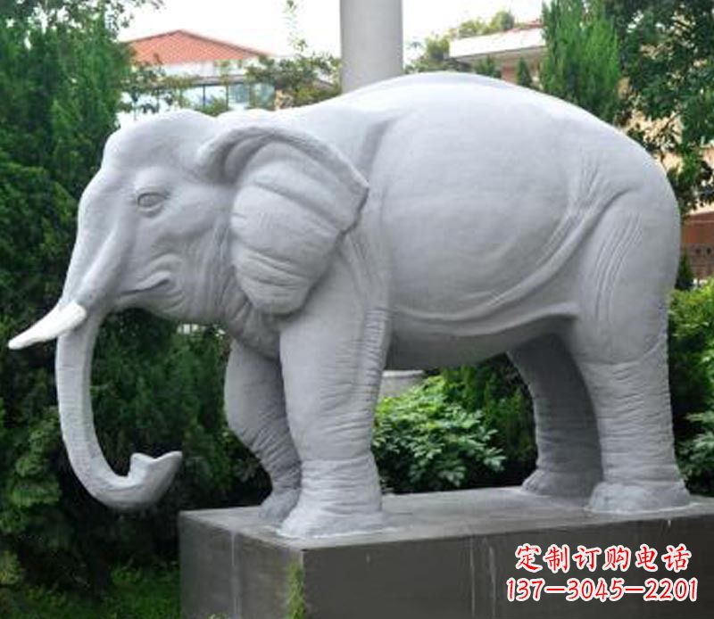 绵阳大象大理石石雕