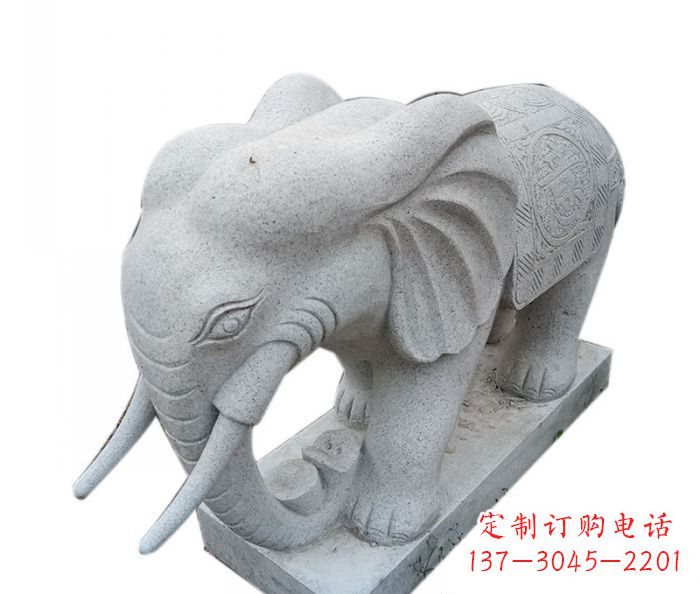 绵阳精美绝伦的大象大理石雕塑