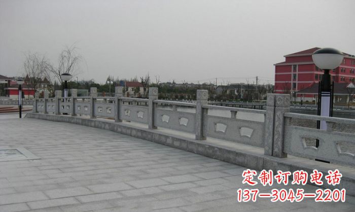 绵阳公园仿古石栏板 (2)