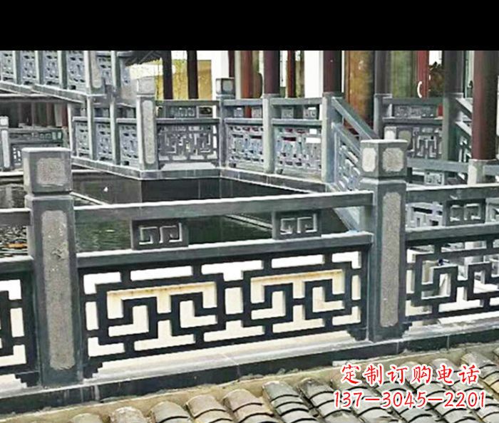 绵阳中领雕塑精致仿古石栏板