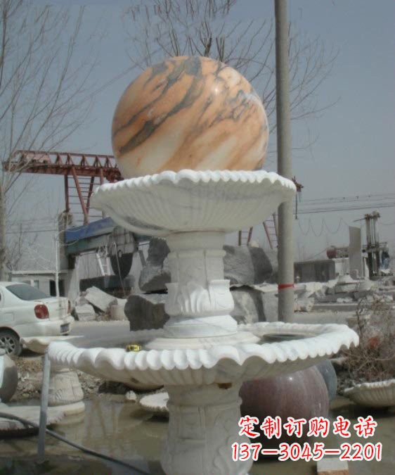 绵阳公园风水球石雕