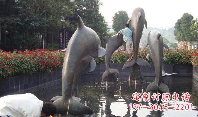 绵阳铜雕海豚——传递着海洋之美的艺术作品