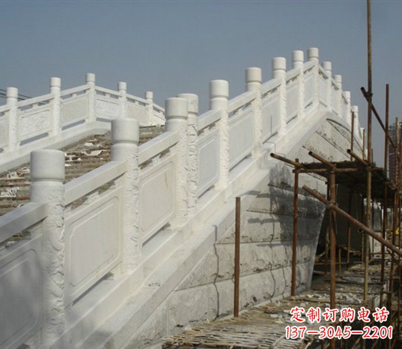 绵阳公园汉白玉栏板景观石雕