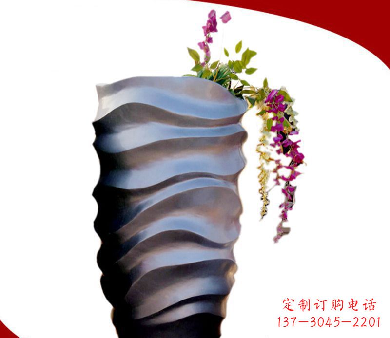 绵阳领雕塑花盆景观雕塑
