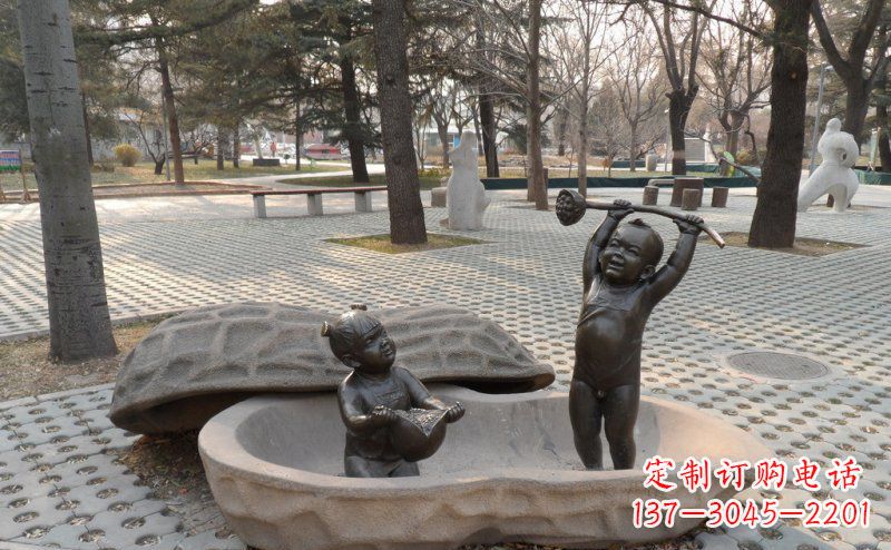 绵阳花生娃娃艺术雕塑