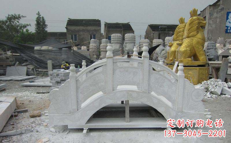 绵阳精美的大理石拱桥雕塑