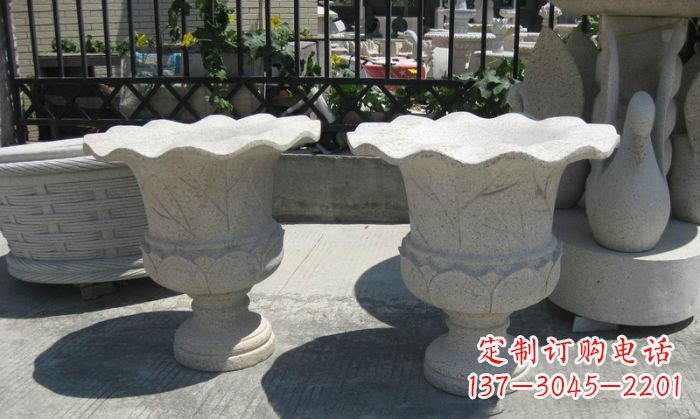 绵阳大理石花盆雕塑