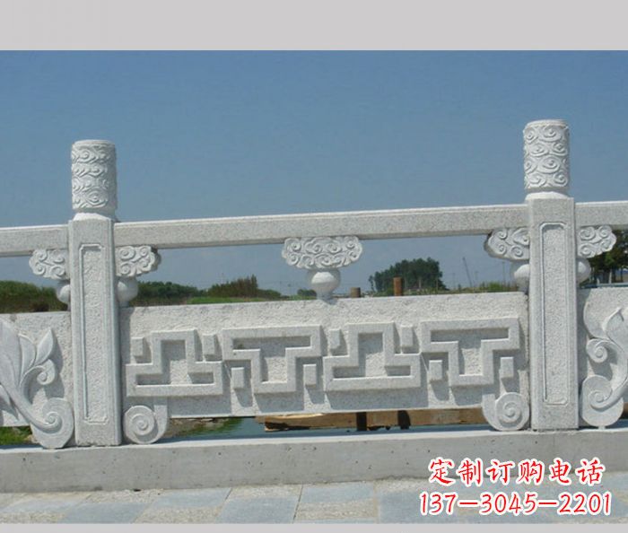 绵阳公园景观大理石栏板雕塑