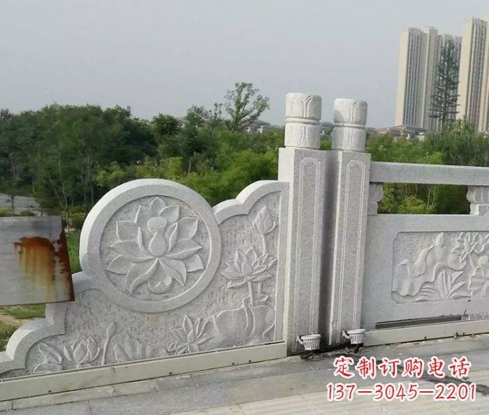 绵阳汉白玉石雕栏板