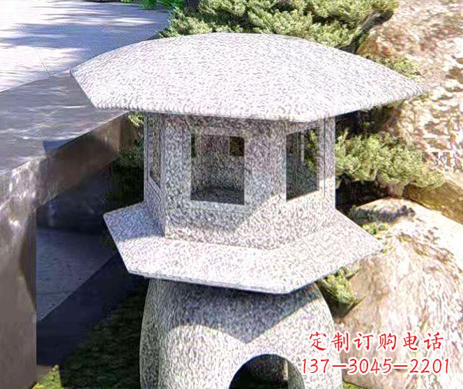 绵阳公园景观小型石灯雕塑 (2)