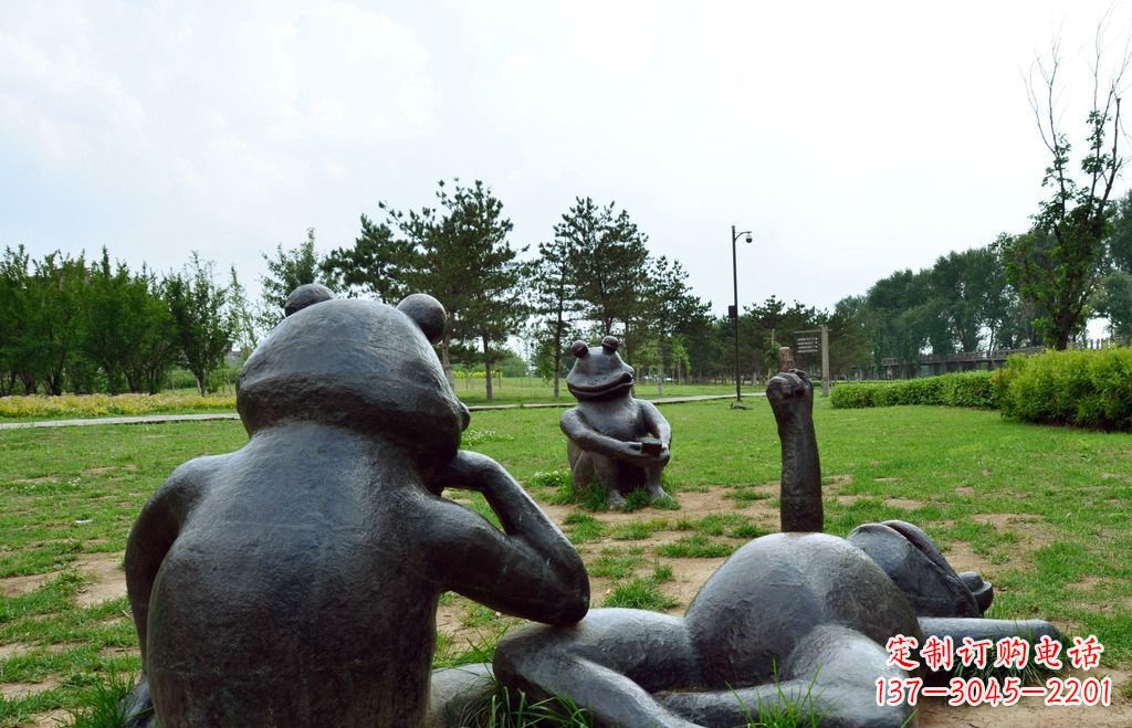 绵阳中领雕塑 | 艺术级青蛙铜雕