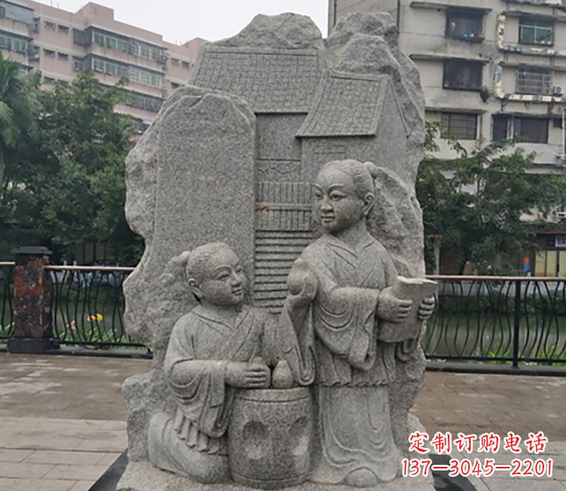绵阳高品质孔融让梨石雕
