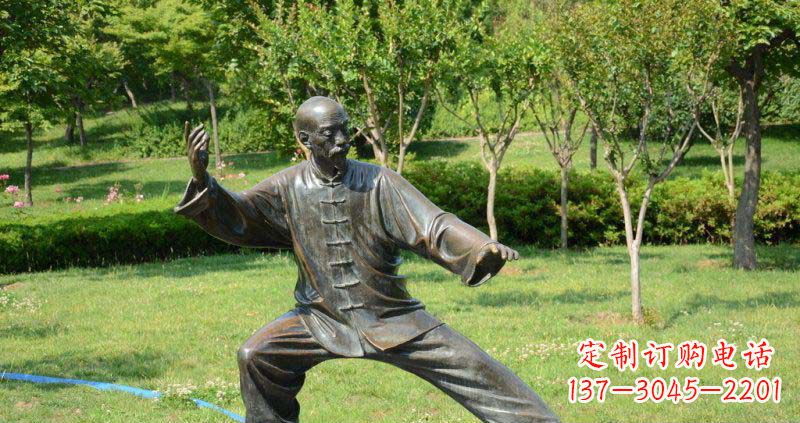 绵阳老人雕塑铜像,展示宁静内涵