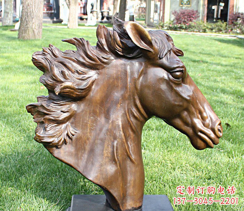绵阳马头铜雕工艺品