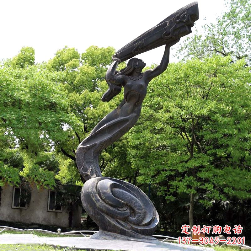 绵阳精致精美的女娲补天雕塑