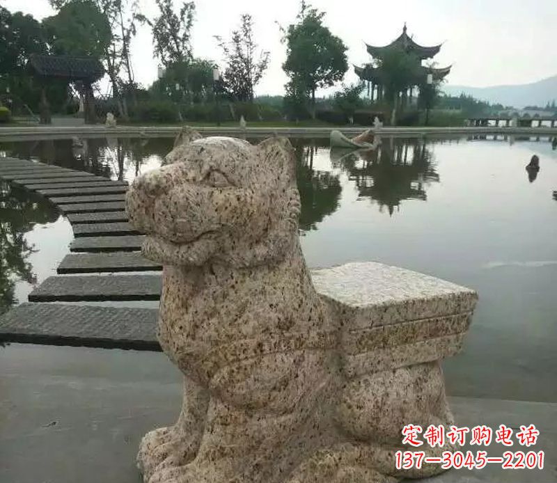 绵阳中领雕塑—十二生肖石虎雕塑