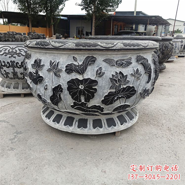 绵阳精美石雕水缸——雕刻您的艺术一生