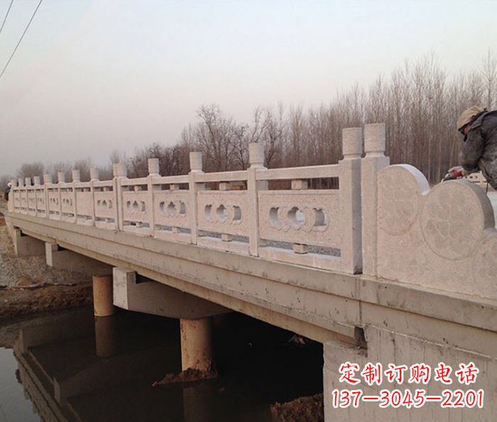 绵阳公园石桥栏板大理石雕塑