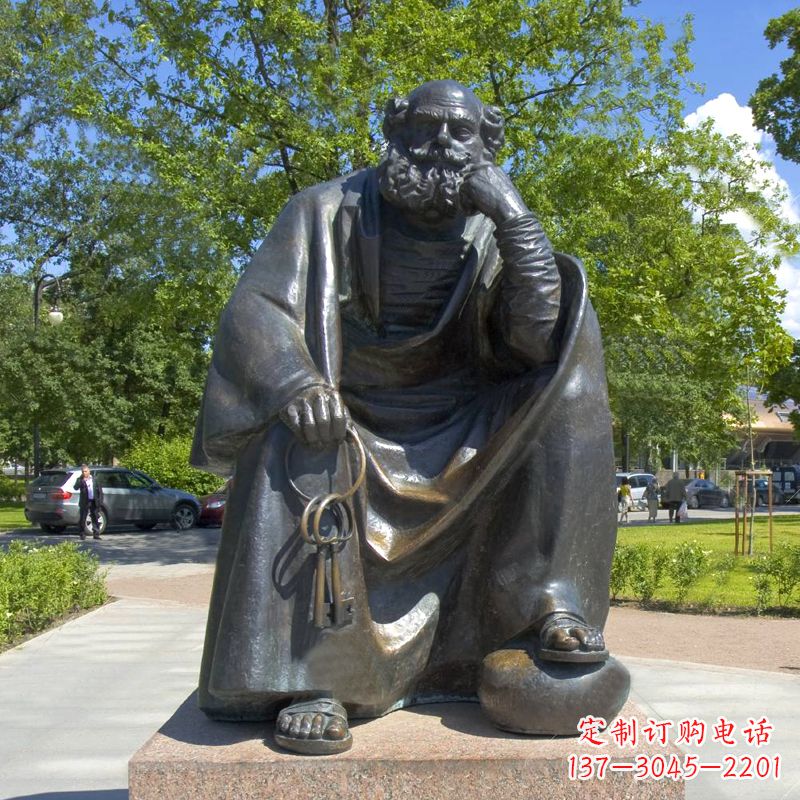 绵阳铸就传奇托尔斯泰雕塑