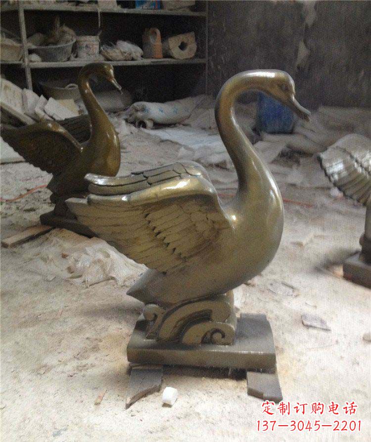 绵阳中领雕塑 | 精美天鹅雕塑