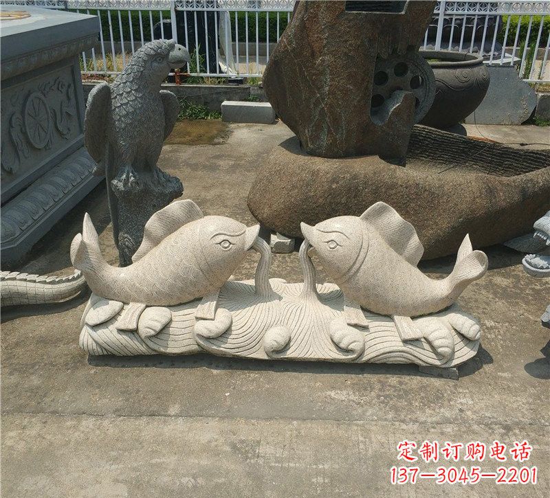 绵阳优质鲤鱼石雕