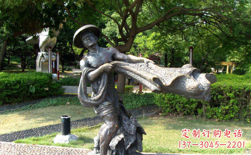绵阳渔民铜雕—— 带您体验渔夫传统文化
