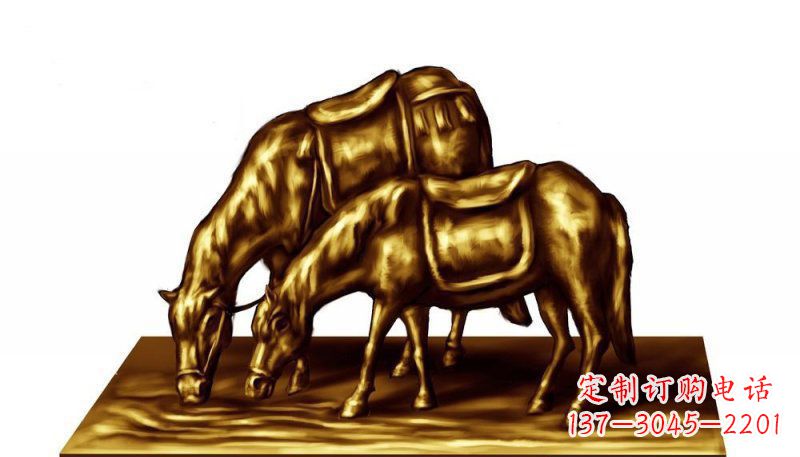 绵阳中领雕塑精美铜制动物雕塑