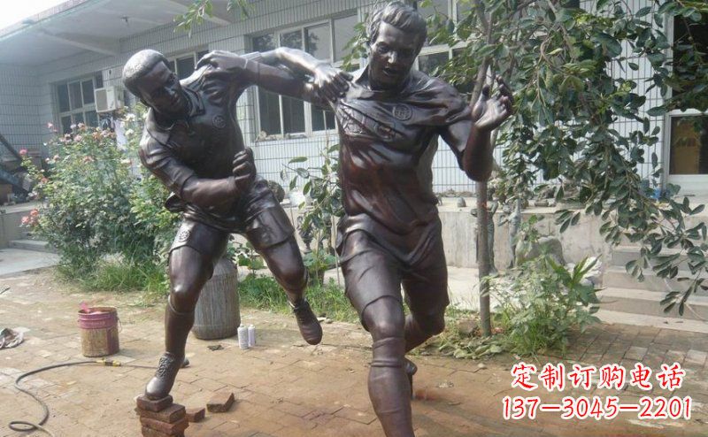 绵阳领雕塑卓越的足球雕塑技艺