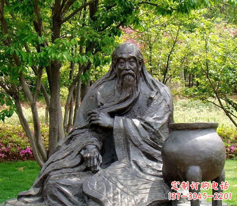 绵阳中领雕塑精美名人铜雕塑