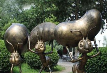 绵阳雕刻精灵——蚂蚁铜雕