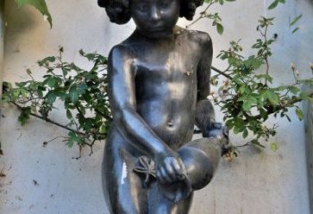 绵阳唯美少女雕塑——在公园中给清新的景观增添一抹生机