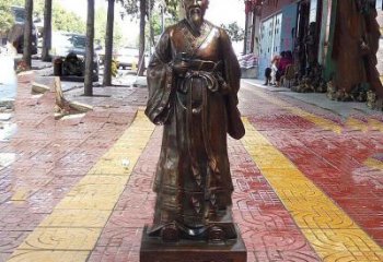 绵阳张仲景全新铜雕系列