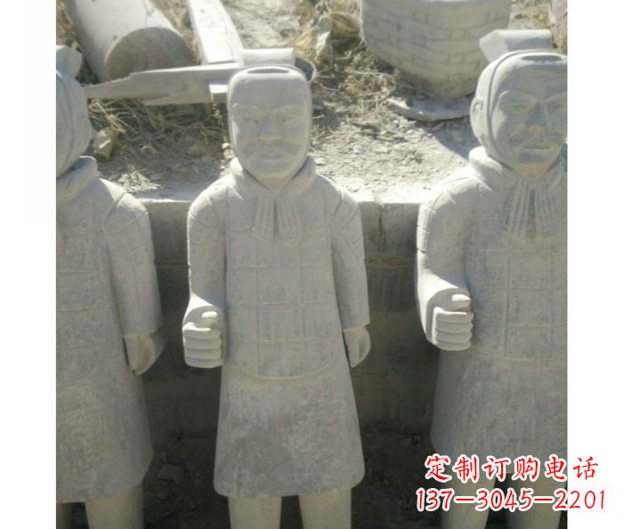绵阳欣赏秦帝国历史,精美的兵马俑雕塑
