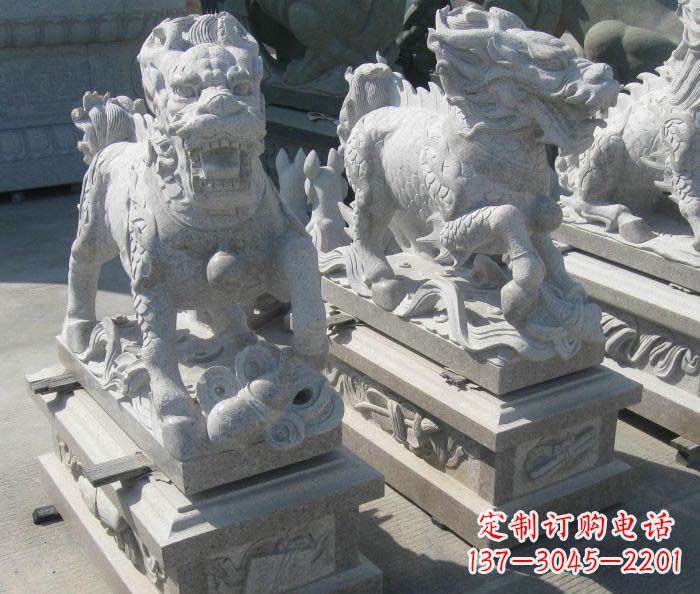 绵阳优质古代神兽麒麟石雕