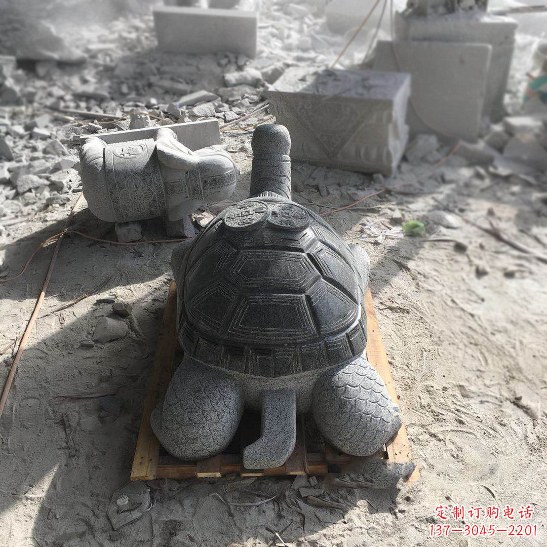 绵阳精致定制:古代石雕乌龟