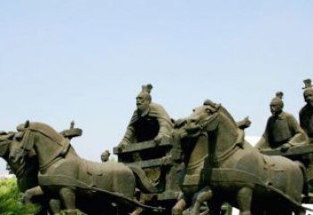 绵阳中领雕塑--尊贵马车雕塑