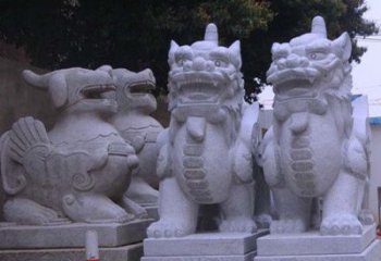 绵阳古典独角兽石雕